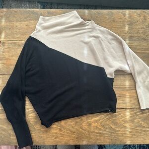 Slouchy neck sweater